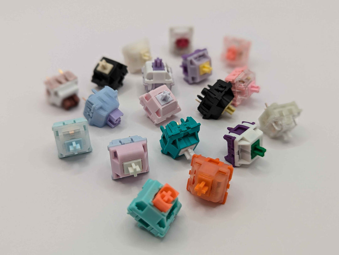 Keebz N Cables - Keyboard Switches - Linear Lovers Switch Sampler - 9th Edition - Keebz N Cables