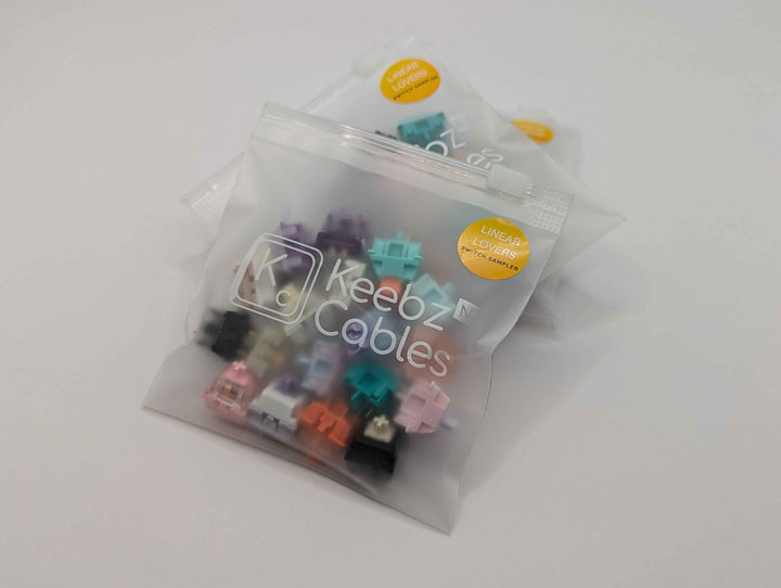 Keebz N Cables - Keyboard Switches - Linear Lovers Switch Sampler - 9th Edition - Keebz N Cables