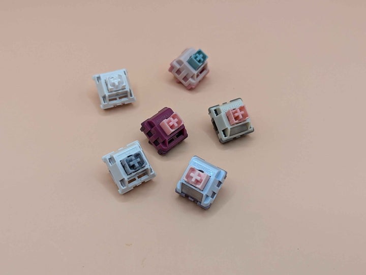 Keebz N Cables - Keyboard Switches - No Clack Silent Switch Sampler - 2nd Edition - Keebz N Cables
