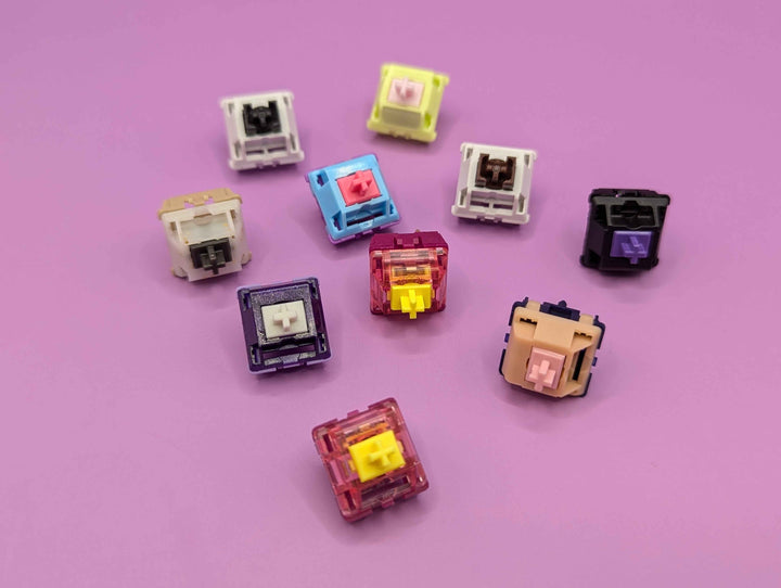 Keebz N Cables - Keyboard Switches - Tactile Thirst Trap Switch Sampler - 8th Edition - Keebz N Cables