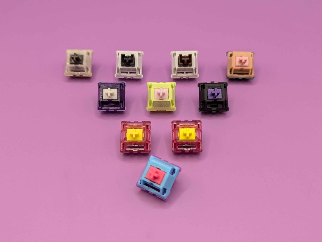 Keebz N Cables - Keyboard Switches - Tactile Thirst Trap Switch Sampler - 8th Edition - Keebz N Cables