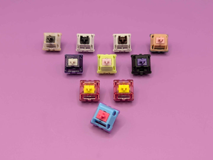Keebz N Cables - Keyboard Switches - Tactile Thirst Trap Switch Sampler - 8th Edition - Keebz N Cables