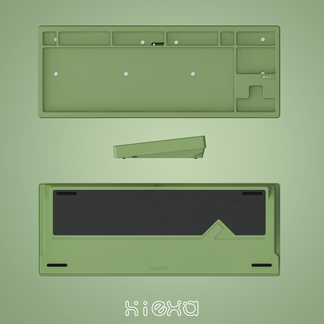 Keebz N Cables - Keyboards - [Pre-order] Hiexa V80 - Brushed PVD Weight - Keebz N Cables