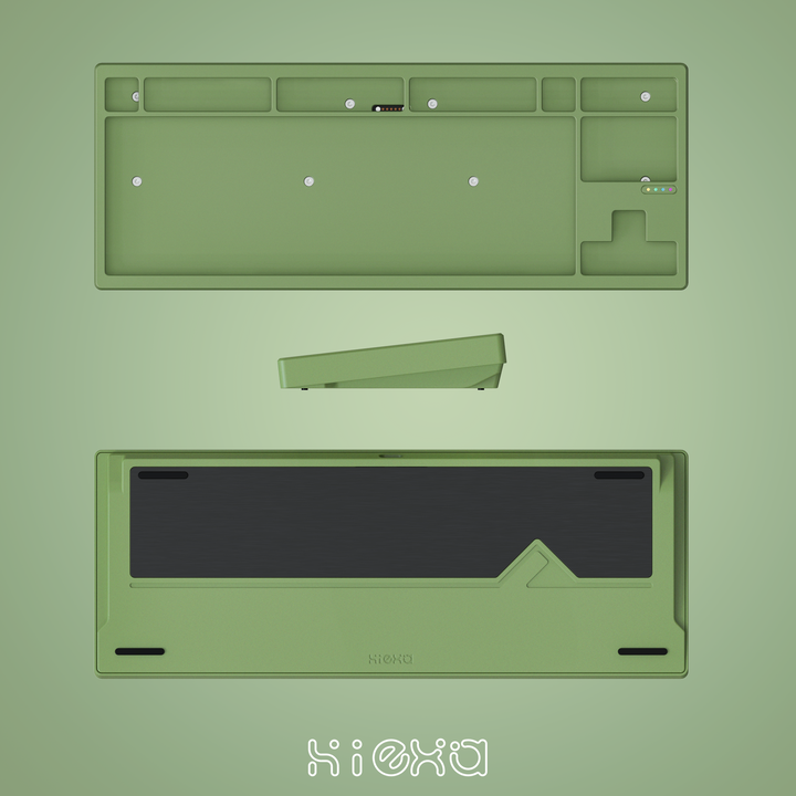 Keebz N Cables - Keyboards - [Pre-order] Hiexa V80 - Brushed PVD Weight - Keebz N Cables