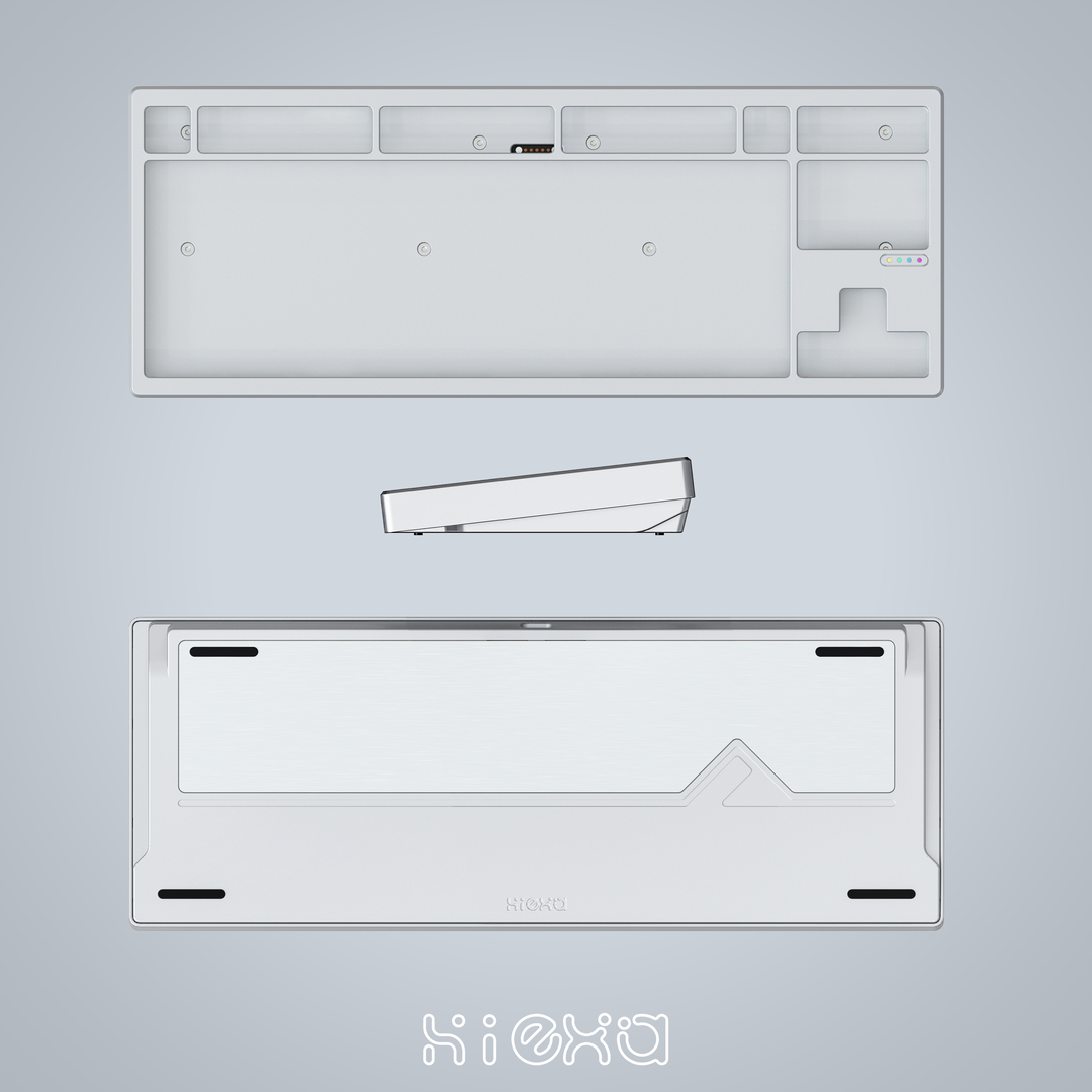 Keebz N Cables - Keyboards - [Pre-order] Hiexa V80 - Brushed PVD Weight - Keebz N Cables