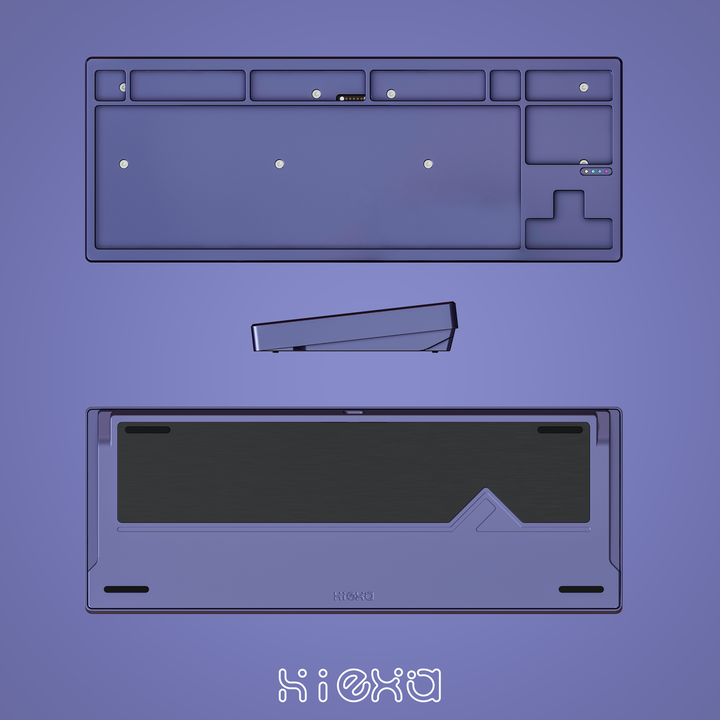 Keebz N Cables - Keyboards - [Pre-order] Hiexa V80 - Brushed PVD Weight - Keebz N Cables