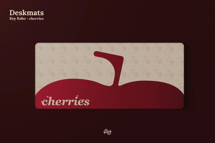 Keykobo - Deskmat - Keykobo KKB Cherries Deskmat - Keebz N Cables