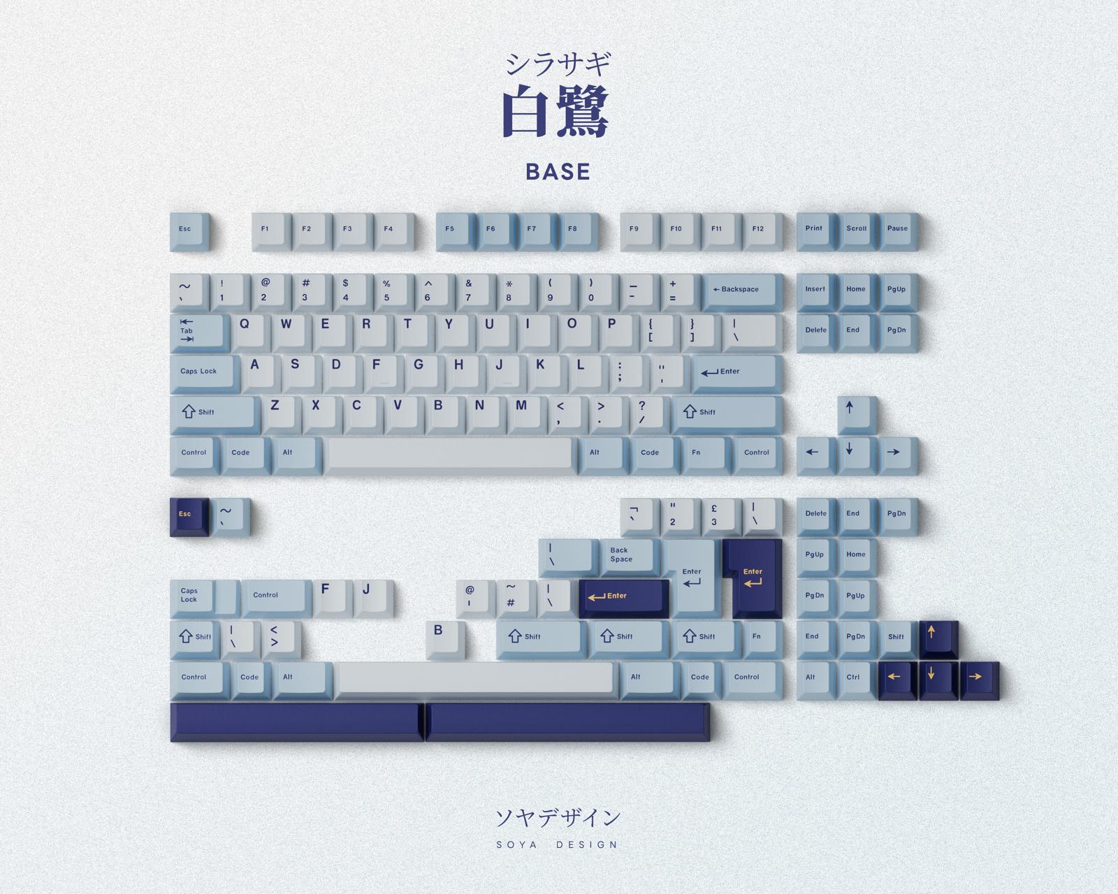 Keykobo KKB Shirasagi Keycaps – Keebz N Cables