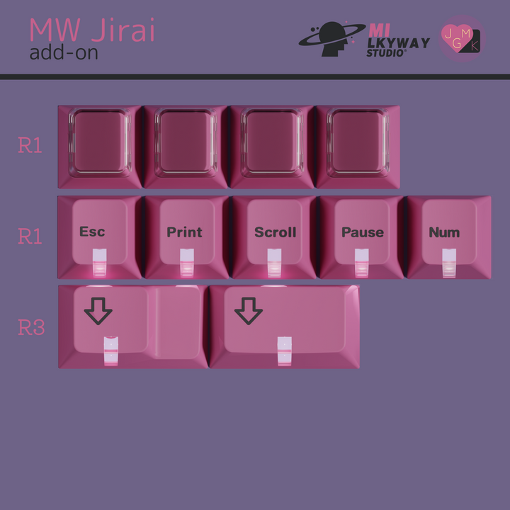 [Group-Buy] MW Jirai Keycaps