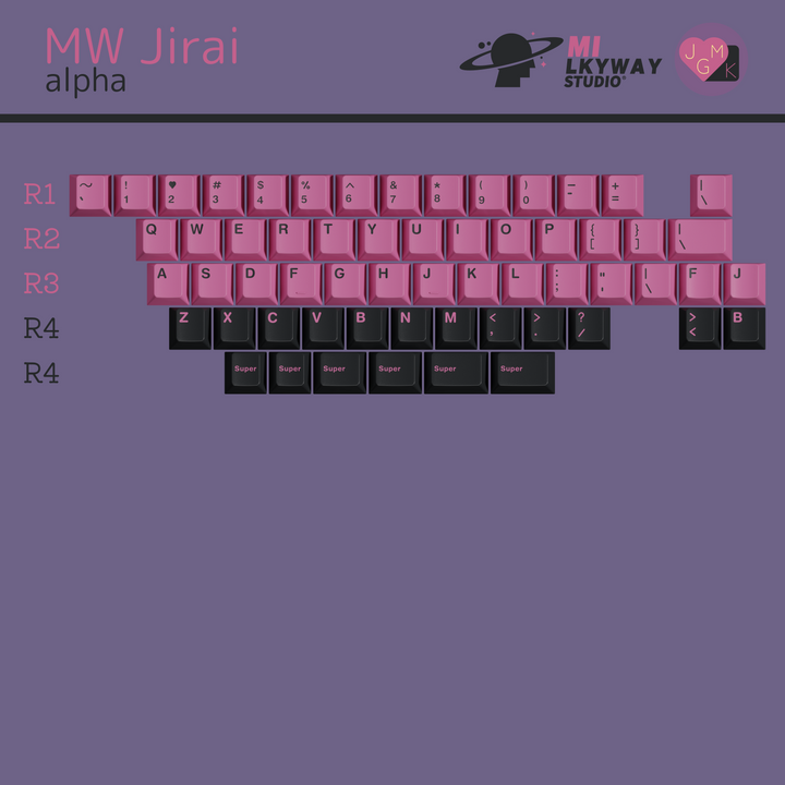 [Group-Buy] MW Jirai Keycaps