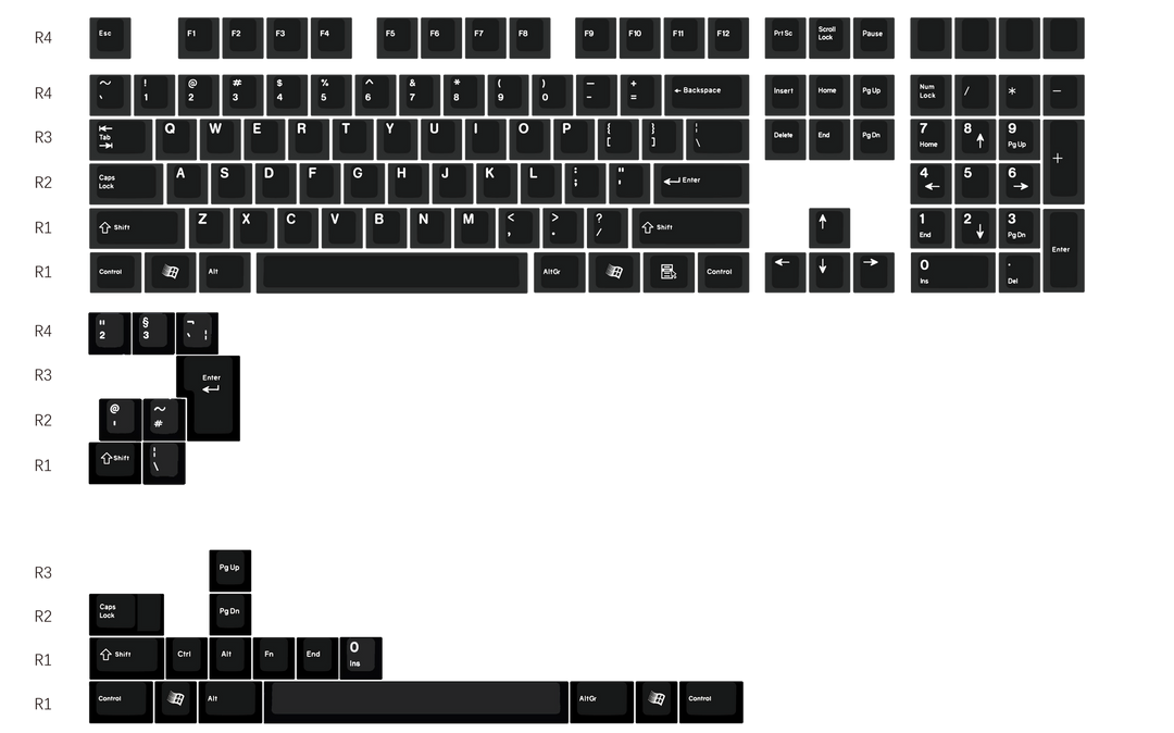 Lelelab - Keycaps - Lelelab Crystal SuperX Keycaps UV ABS - Keebz N Cables