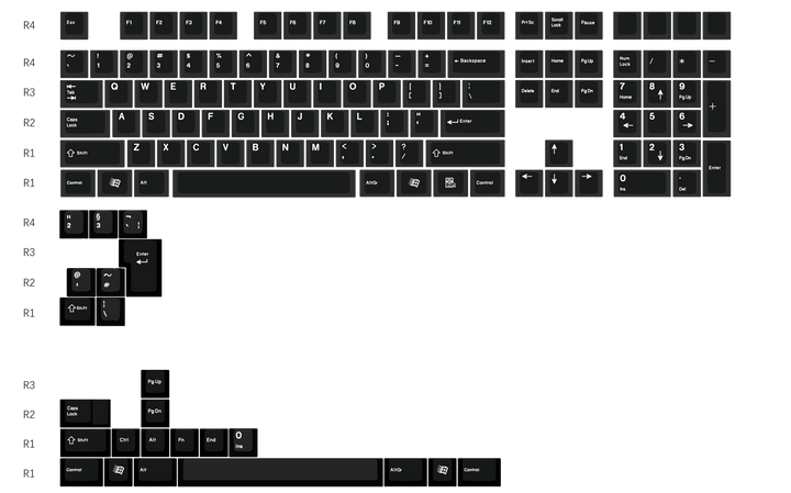 Lelelab - Keycaps - Lelelab Crystal SuperX Keycaps UV ABS - Keebz N Cables