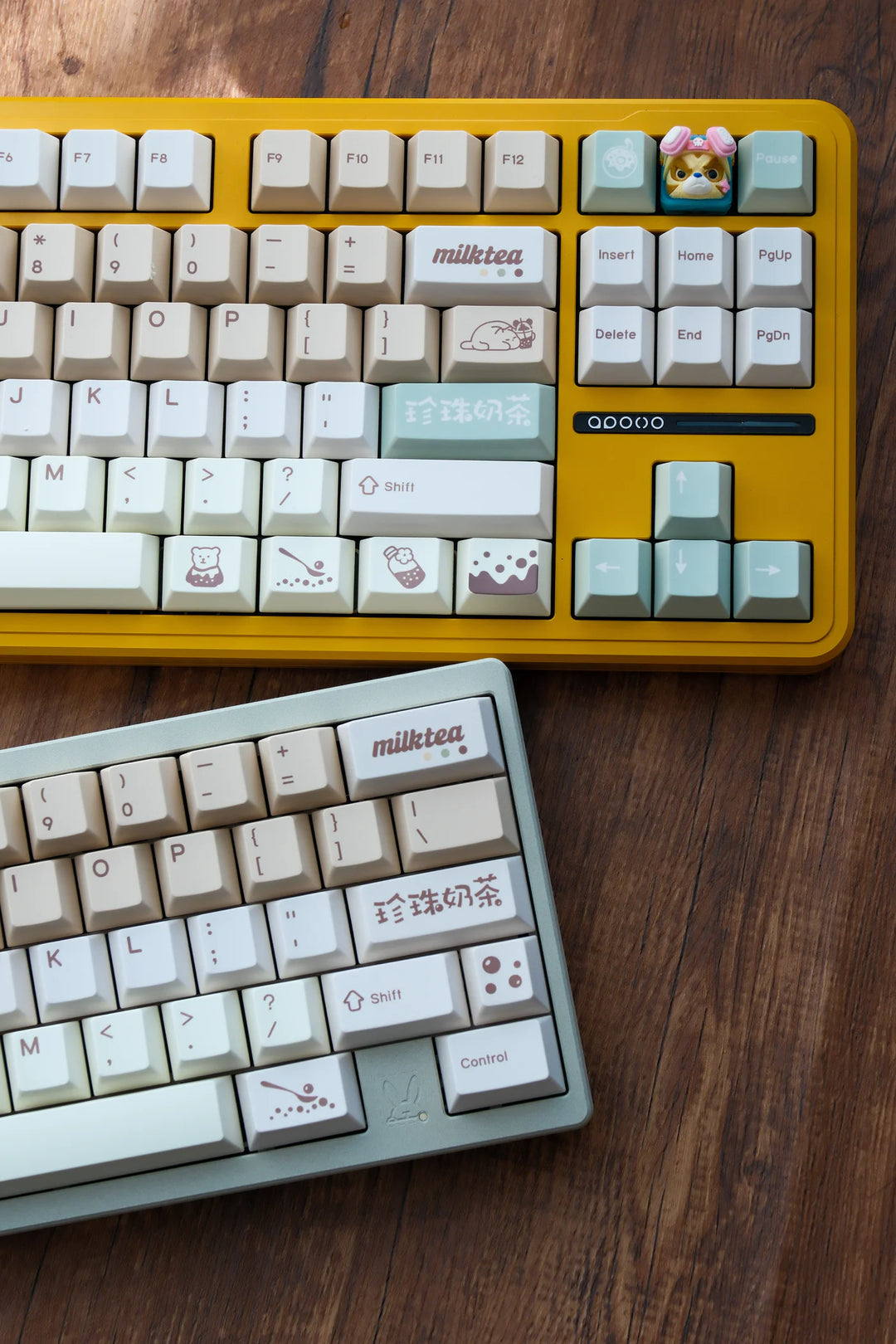 QwertyKeys - Keycaps - [Pre-order] QwertyKeys Pearl Milk Tea Keycaps - Keebz N Cables