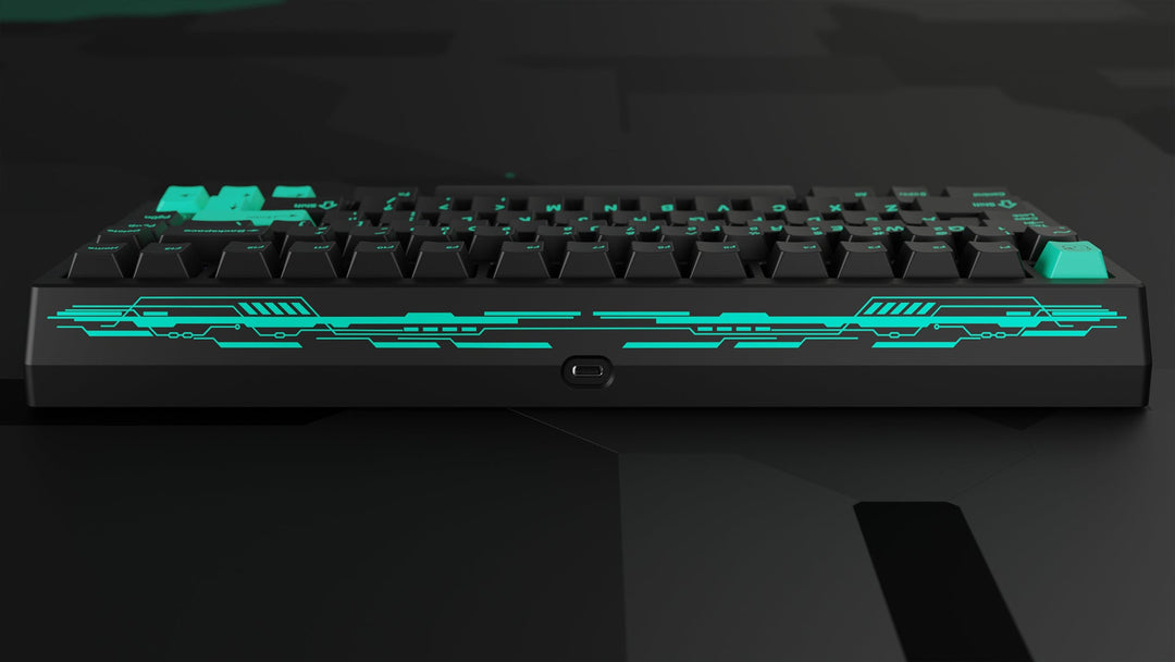 Meletrix - Keyboard - Boog75 - Hall Effect Magnetic Gaming Keyboard - Keebz N Cables