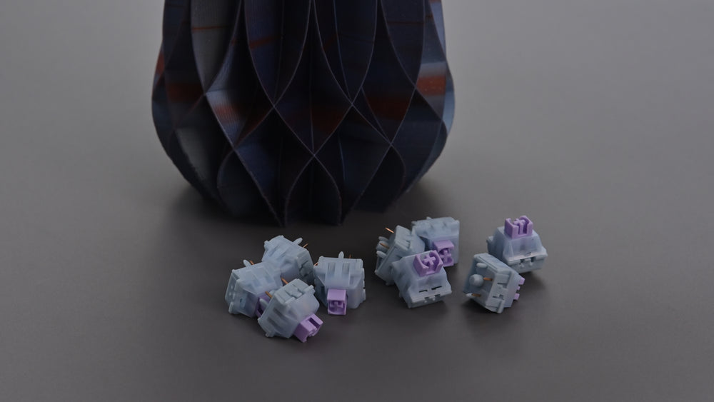 Moyu Studio - Keyboard Switches - Moyu Studio x XCJZ Snow Grape Linear Switches - Keebz N Cables