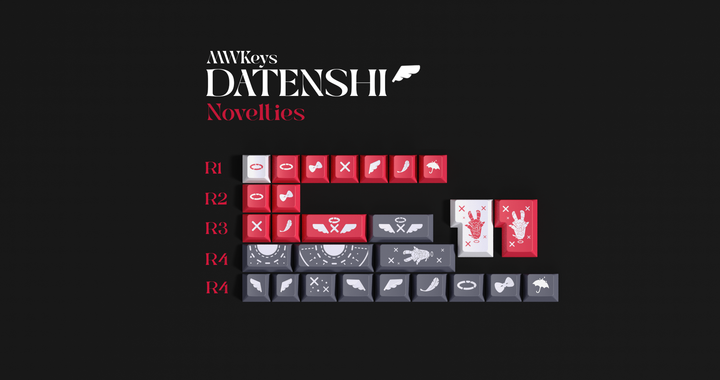 [Group-Buy] MW Datenshi Keycaps