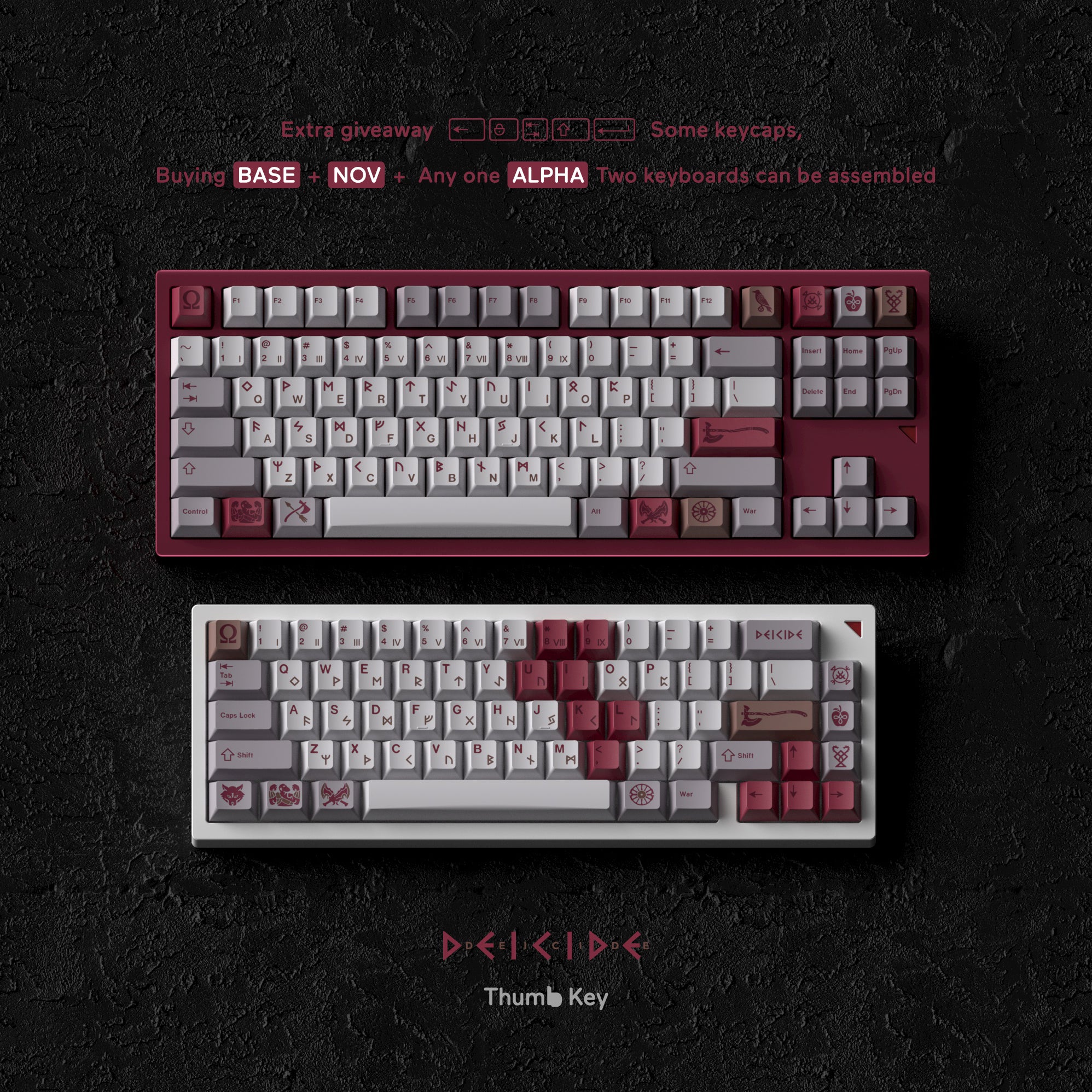 [Group-buy] Domikey Deicide Keycaps