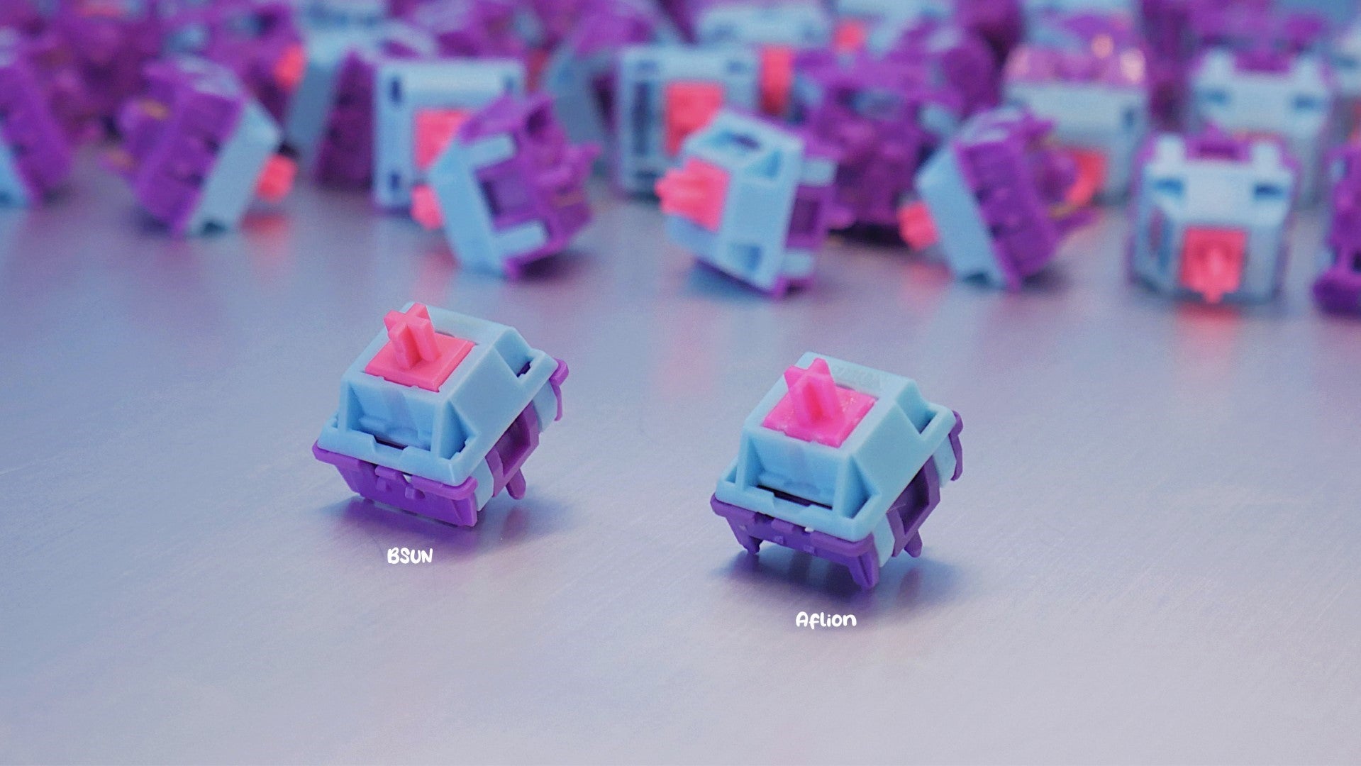 BSUN x Punkshoo Melody Redux Tactile Switches Keebz N Cables