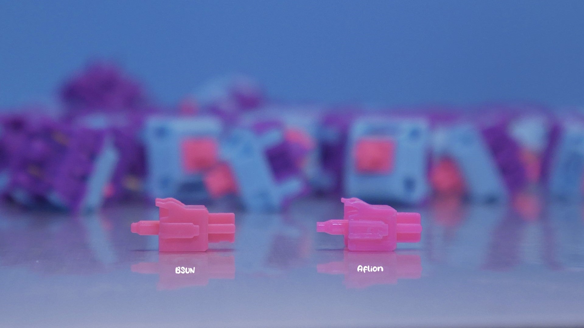 BSUN x Punkshoo Melody Redux Tactile Switches Keebz N Cables