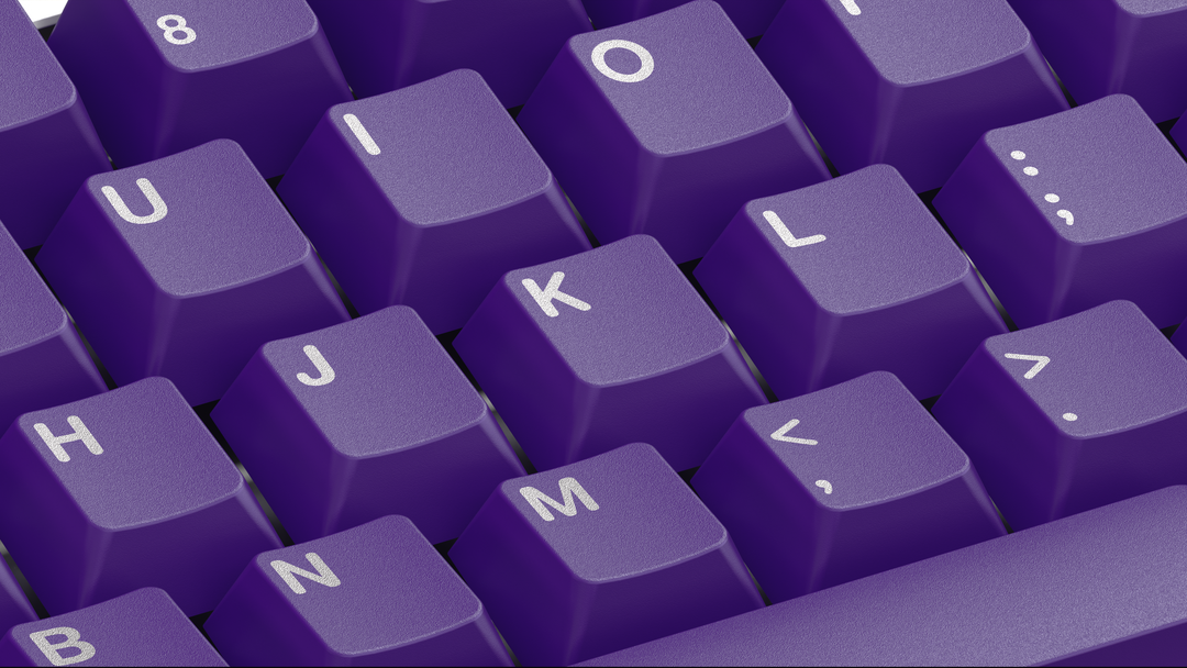 [Group-Buy] GMK CYL Purple Keycaps