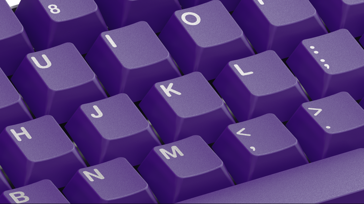 [Group-Buy] GMK CYL Purple Keycaps