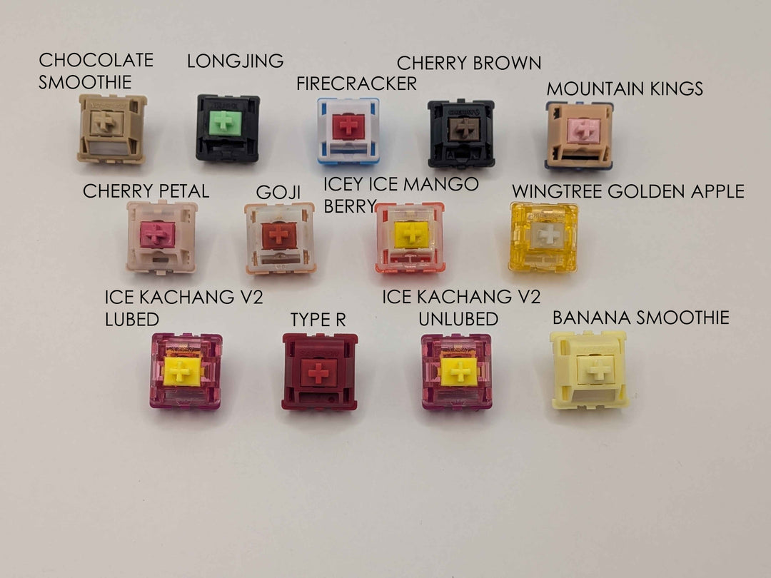 Tactile Thirst Trap Switch Sampler - 11th Edition