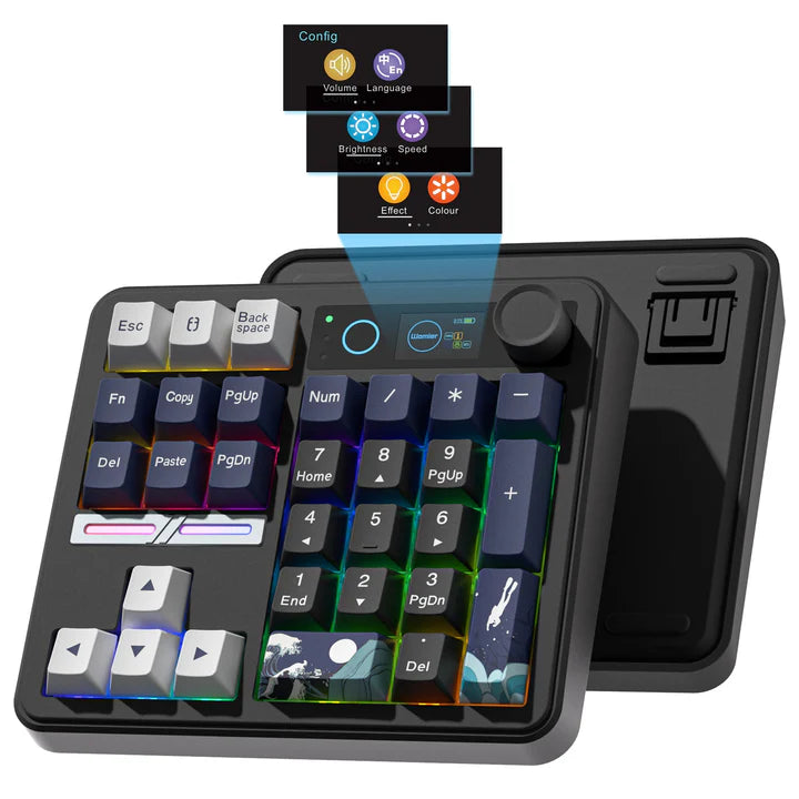 Womier SK30 Mini Wireless Pre-built Mechanical Keyboard Numpad