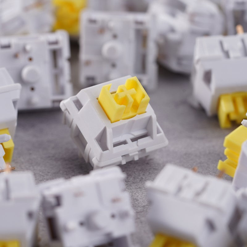 Wuque Studio - Keyboard Switches - Wuque Studio - WS Yellow Linear Switches - Keebz N Cables