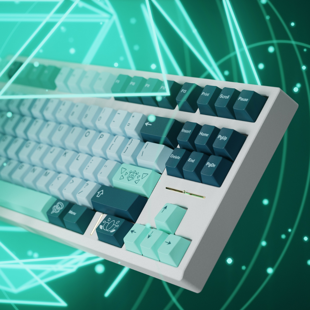 Wuque Studio - Keycaps - [Pre-order] WS Entwined Flowers Keycap Set - Keebz N Cables