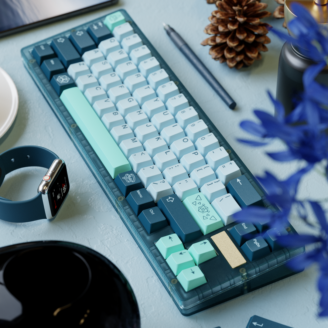Wuque Studio - Keycaps - [Pre-order] WS Entwined Flowers Keycap Set - Keebz N Cables