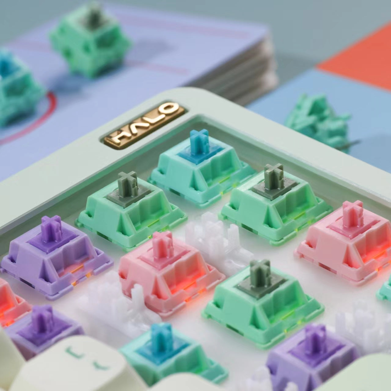 BSUN x Zuoce Studio Macaron Linear Switches – Keebz N Cables