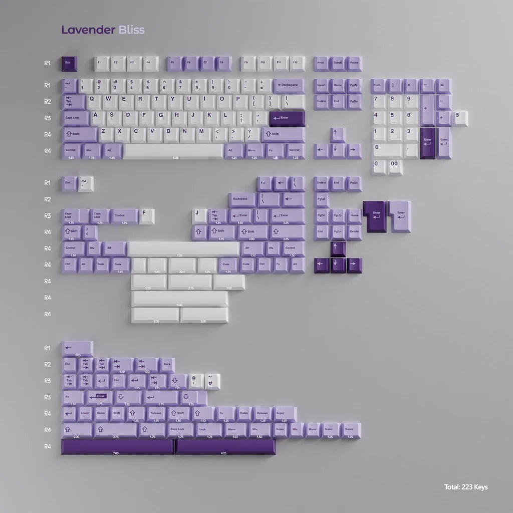 [Group-buy] Zoom75 - WS Lavender Bliss Keycaps - Keebz N CablesKeycaps