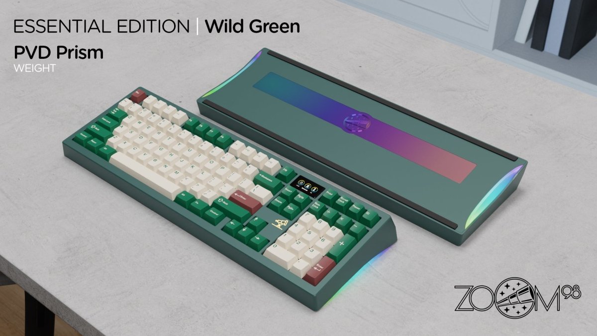 [Group-buy] Zoom98 EE Wired - Wild Green (Air shipping) - Keebz N CablesKeyboard