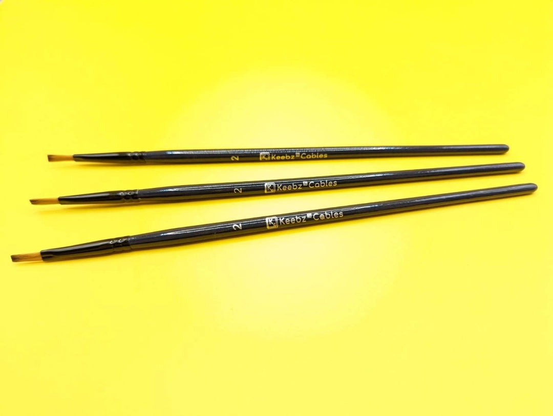 Keebz N Cables Flat Tip Lube Brush - Keebz N CablesBrush