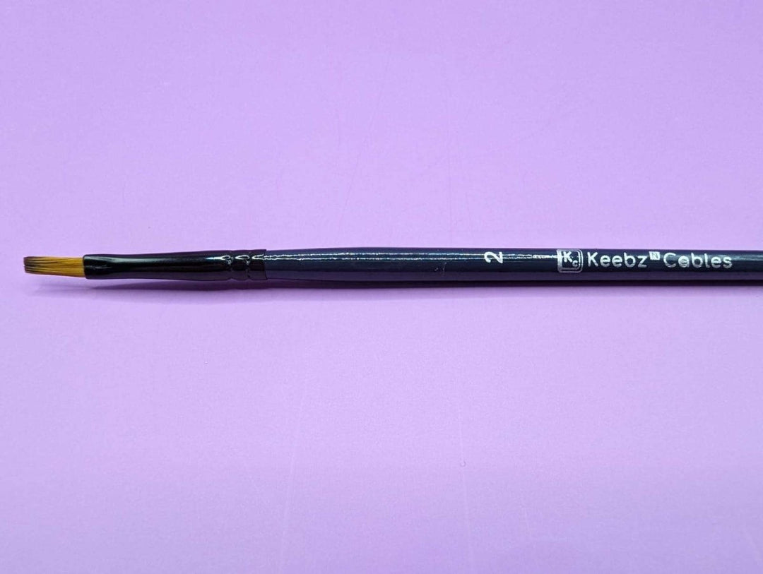 Keebz N Cables Flat Tip Lube Brush - Keebz N CablesBrush