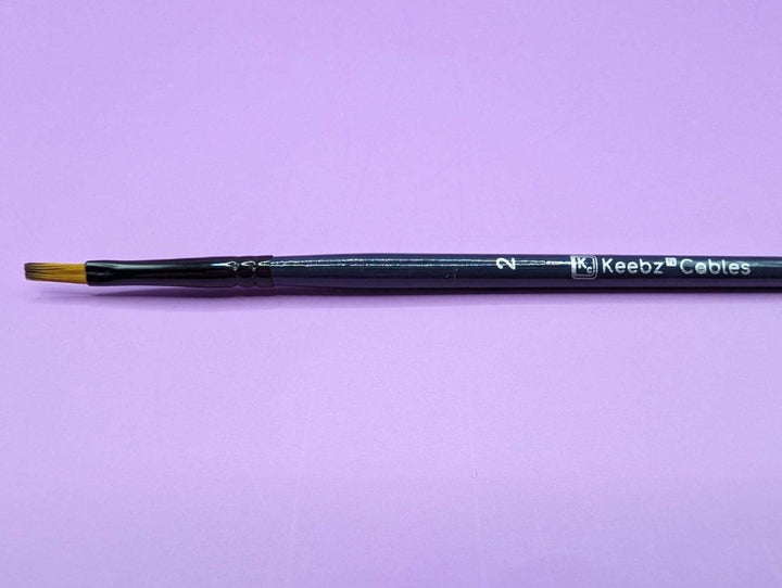 Keebz N Cables Flat Tip Lube Brush - Keebz N CablesBrush