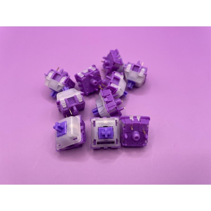 KNC Keys SP-Star Ube Crinkle Cookies Linear Switches - Keebz N CablesKeyboard Switches