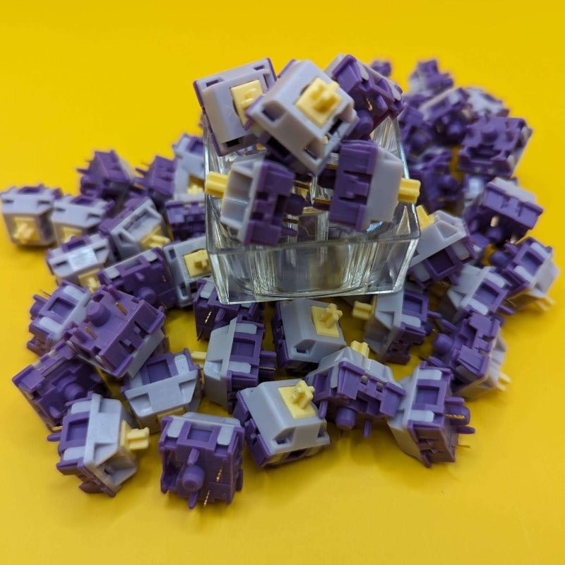KTT Hyacinth Linear Switches - Keebz N CablesKeyboard Switches