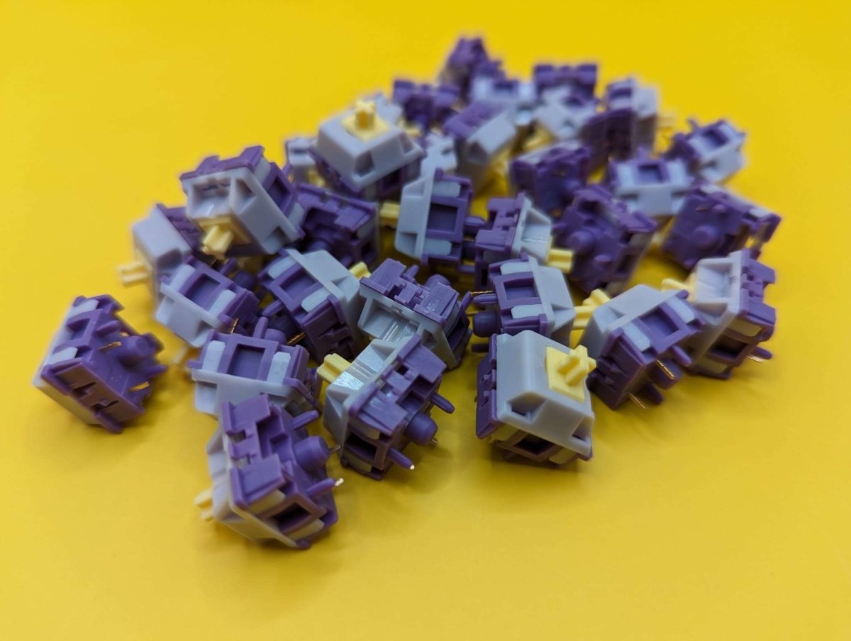 KTT Hyacinth Linear Switches - Keebz N CablesKeyboard Switches