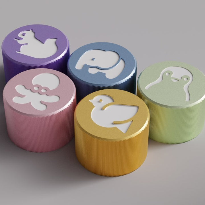 [Pre-order] ZoomPad - Spinny Friends Knobs - Keebz N CablesKeyboards