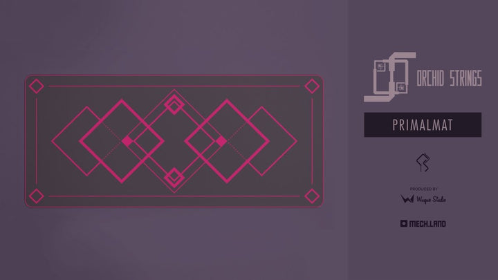 WS Orchid Strings Deskmats - Primalmat and Graymat - Keebz N CablesKeycaps