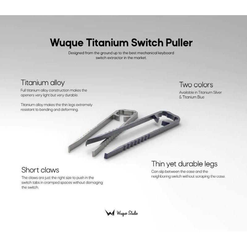 Wuque Studio Titanium Switch Puller - Keebz N CablesSwitch Puller